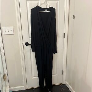 Daily Ritual Elegant Black Jumpsuit
